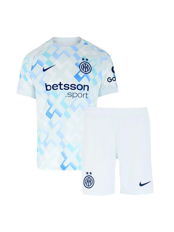 Inter milan away kids kit childrens jersey 2025-2026